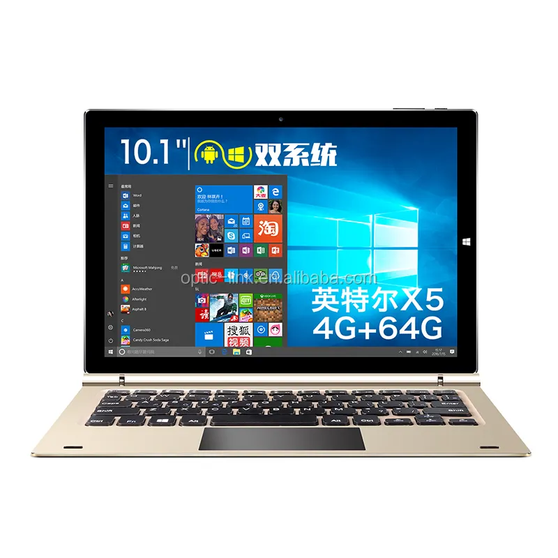 10 "win10 sous licence tablette pc portable 32G 64G 128GB fenêtre