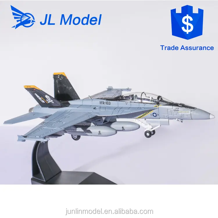 2005 USA F-18 F A-18 F Super Hornet 1 100 scale handmade airplane model