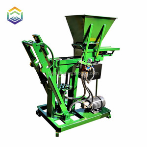 Bloco da terra do solo argila do cimento da areia intertravamento tijolo da tailândia fabricante do bloco de makiga preço na quênia pequeno motor diesel - Product Image 6