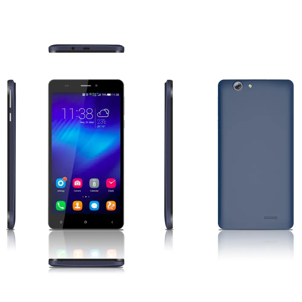 2017 yeni en ince ürün 6 inç büyük ekran çift sim 6.0 inç unlocked telefon 4G MTK8735M dört çekirdekli android telefon akıllı telefon