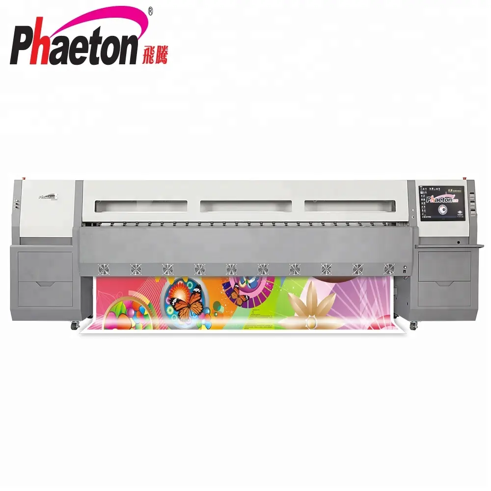 Impresora solvente phaeton Universal/trazador/máquina de impresión seiko head ud 32712X 3288X 3286 3208 3266