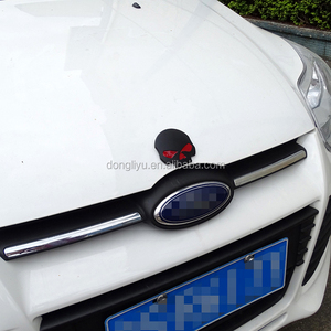 China Manufacturer Custom Made Round <strong>Oval</strong> Plastic Chrome Car Emblems and Names Car Sticker - Product Image 3