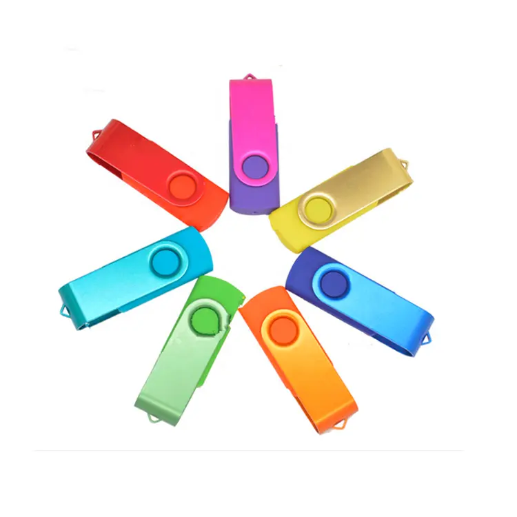 cheap Pantone color swivel usb stick, rotatable flash drive 4gb 8gb 16gb 32gb 64gb twister pendrive