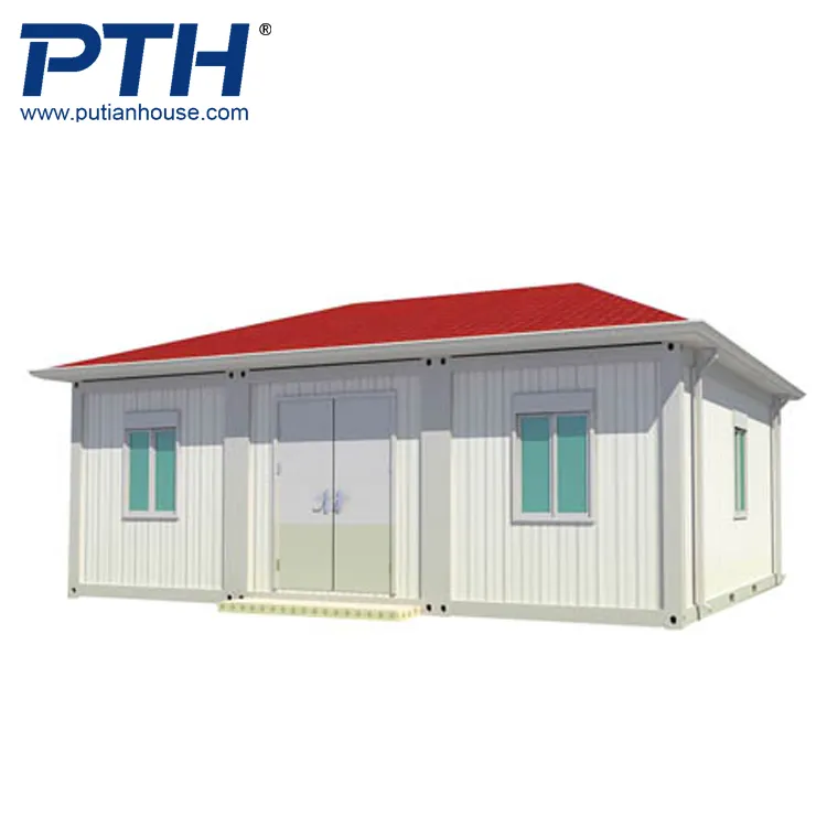 20ft flat pack connection prefabricated container house