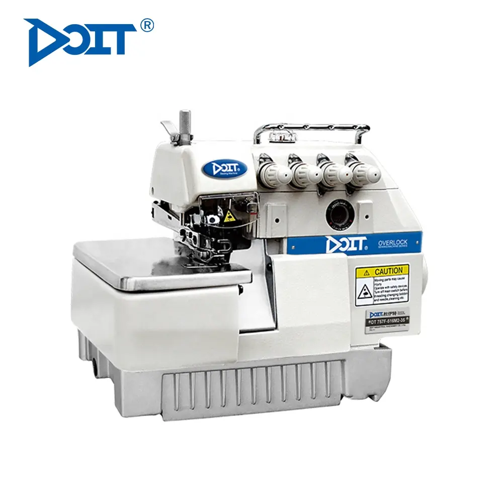 DT757F عالية السرعة 5 موضوع الاوفرلوك الصناعية ماكينة خياطة سعر