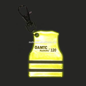 反射タグPVC反射タグ安全な反射キーチェーン - Product Image 4