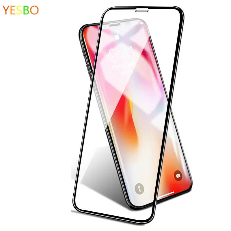 Funda completa para iPhone 11 Pro Max 5D, protector de pantalla de vidrio templado 9D 3D para iphone 11 12 13 14 5d