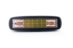 Sıcak satış LYD-48W Amber beyaz kırmızı mavi flaş/flaş LED çalışma ışığı 6.3 "led sürüş ışık led pod 4800 LM led lamba