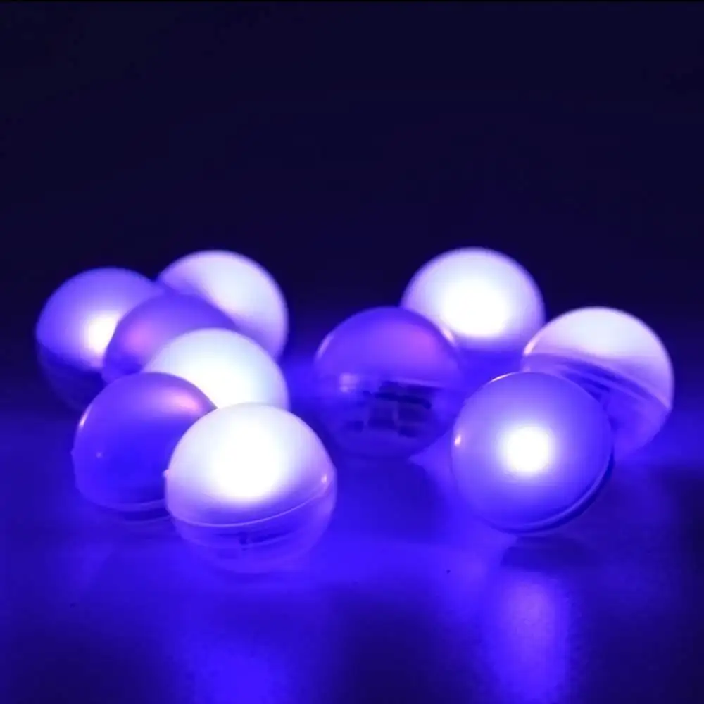 Bayas LED parpadeantes, perlas de hadas LED impermeables con pilas Luz de bola flotante para arreglos florales árbol de Navidad