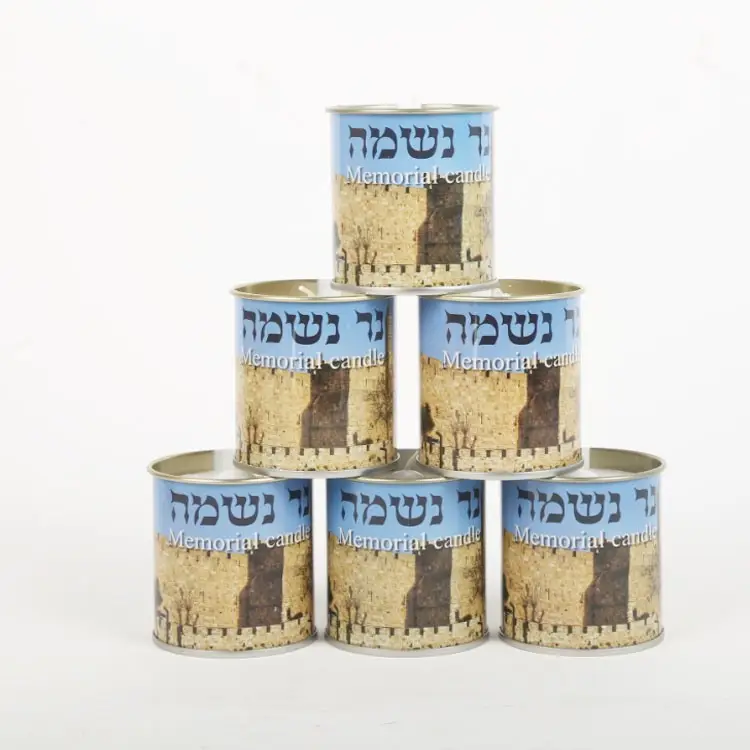 Groothandel Paraffine Private Label 26 Uur Israël Graf Gedenkteken Kaarsen