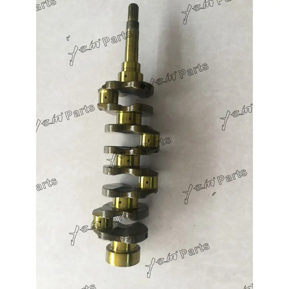 Diesel Engine Parts V2403 Crankshaft 108MM For PC56-7 Excavator Kubota V2403 Engine