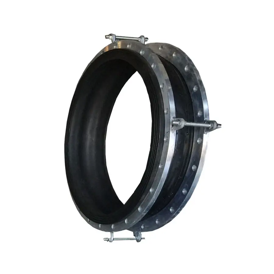 Pipeline Accessories Metal Bellows EPDM Single Sphere Rubber Expansion Joint