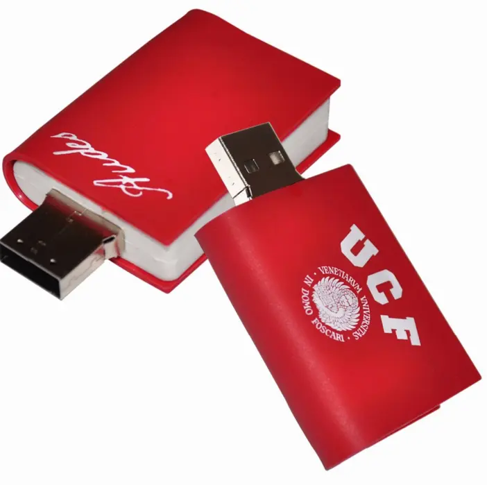 Memoria USB en forma de libro, minipalos de memoria con capacidad Real, regalo de cumpleaños y Navidad, barato