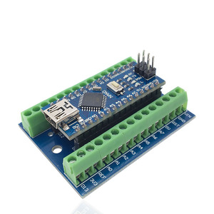 NANO V3.0 3.0 Controller Terminal Adapter Scheda di Espansione NANO IO Shield Semplice Piastra di Estensione AVR ATMEGA328P Modulo - Product Image 1