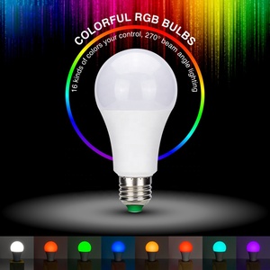 E27 3W 5W 10W <strong>RGB</strong>+W Color Changing Bulb Remote Control <strong>LED</strong> <strong>RGB</strong> Light Bulb