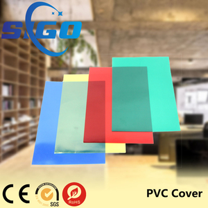 SIGO clear Book Protectors Vinyl Book <strong>Cover</strong> Jackets Notebook Sleeves <strong>PVC</strong> Binding <strong>Covers</strong>