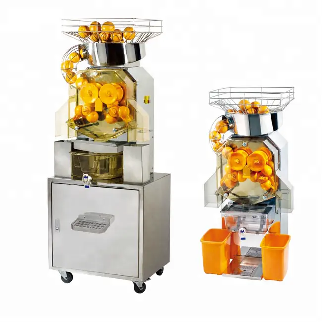 Extrator automático de suco de frutas, espremedor de suco de laranja profissional industrial