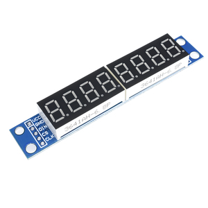 MAX7219 8-Digit จอแสดงผล LED 7หลอดดิจิตอลสำหรับ Raspberry Pi