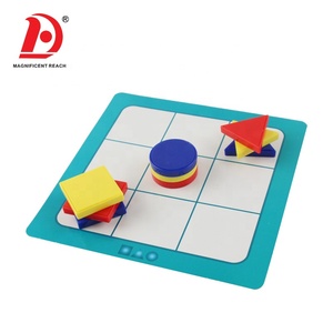 HUADA-Mini juegos de mesa educativos de aprendizaje divertido para niños, juego de juguetes con formas geométricas, lógica, 2023 - Product Image 2