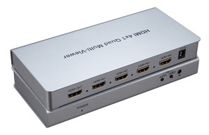 Multivisor Quad HDMI, conmutador de salida HD, interruptor HDMI, Full HD, 1080p, 4x1, Control IR, 4 en 1, convertidor de salida - Product Image 2
