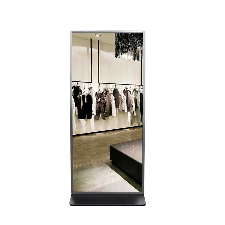 42 بوصة تعمل باللمس شاشات الكريستال السائل مرآة سحريّة عرض مع photobooth