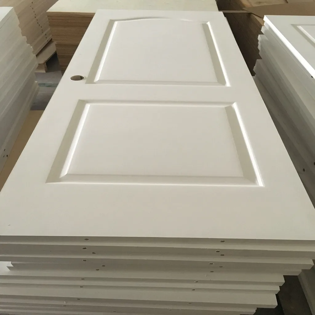 Pintu Primer HDF Putih Dicat Pabrik Yang Diproduksi