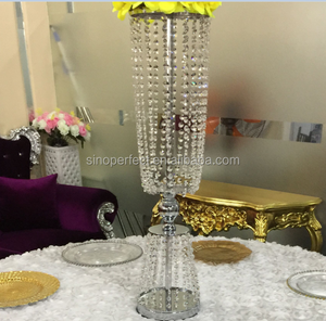 热卖餐桌婚礼中心摆件带花 - Product Image 1