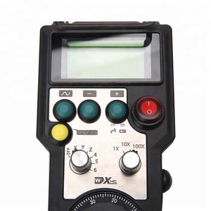 XHC Wireless Griffs chleif maschine MPG Pedant Encoder CNC Controller 6-Achsen-Handrad mit Not-Aus für Fanuc-System - Product Image 3