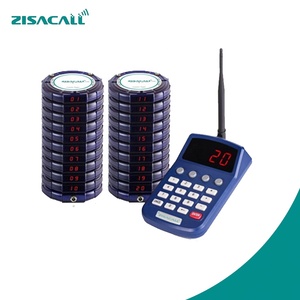Receptor de pantalla LED, timbre, sistema de llamada de camarero, transmisor de teclado numérico inalámbrico - Product Image 3