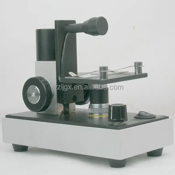 Microscope biologique portable et inversée à éclairage LED, microscope biologique portable