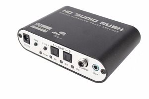 5.1 音频高峰数字声音解码器转换器光学SPDIF同轴AC3 DTS立体声到 5.1CH模拟音频适配器 - Product Image 3