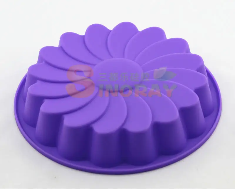 Molde de silicone para bolos, formas de sabão para decoração de bolos, flor de silicone