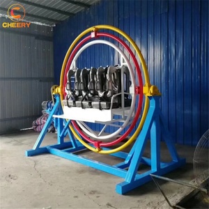 令人兴奋的游乐园设备成人游戏机人体陀螺仪游乐椅出售 - Product Image 5