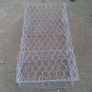 משושה gabion תיבת חוט רשת