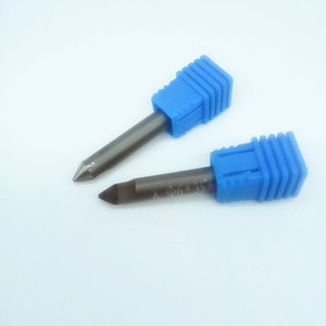 V Carve Diamond <strong>PCD</strong> Tool Router Bit CNC End Mill Set, Diamond CNC End Mill Bits <strong>Cutter</strong> for Granite Stone - Product Image 3