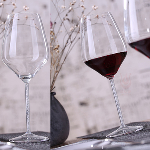 11oz Silver Shinny Stem <strong>Wine</strong> Glass drinking glass cup for <strong>wine</strong> - Product Image 5