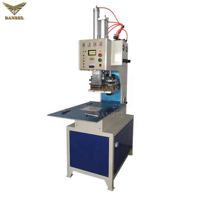 Automatic Rotary Table Unloading Ultrasonic PET Blister Sealing High Frequency PVC Clamshell Packaging Machine CE Approved