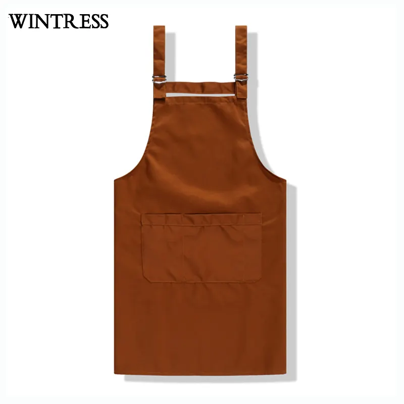 Wintress Koken goedkope groothandel custom retro keuken schort unisex, workshop schoenmaker polyester schort, grappige schort voor man