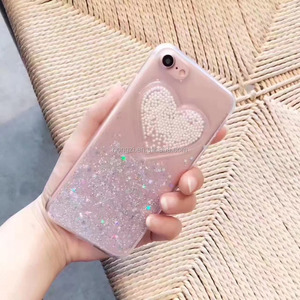 Trong Suốt Năng Động Long Lanh Paillette Sao Cover Quay Lại Trường Hợp Mềm 3D Tình Yêu Trường Hợp Điện Thoại Cho Trường Hợp Điện Thoại - Product Image 5