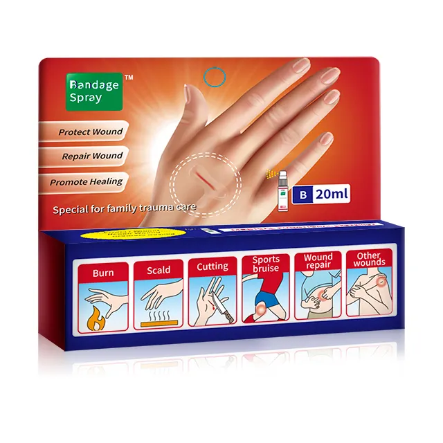 Wound healing Medical Adhesive Bandage Band-aid Wound Dressing Liquid Medical Functional Dressings factory OEM and ODM accepted