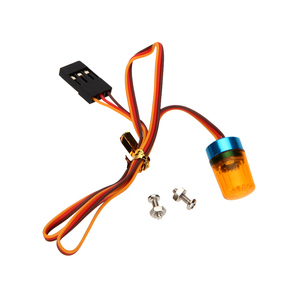 9*15mm Orange Multi-Function Circular Ultra <strong>Bright</strong> <strong>RC</strong> Car LED Lamp Rotating Light with Strobing-Blasting Flashing Fast-Slow - Product Image 1