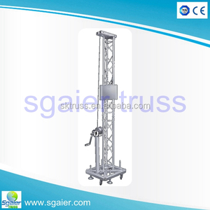 Tower in alluminio Sollevatore Sound Speaker <span class=keywords><strong>Audio</strong></span> Capriata, <span class=keywords><strong>Truss</strong></span> per <span class=keywords><strong>line</strong></span> <span class=keywords><strong>array</strong></span>