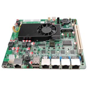 Cortafuegos de seguridad de red Mini-ITX D2550MF con Intel 4 puertos LAN y 12V DC en Atom D2550 cpu firewall - Product Image 3