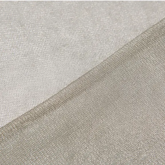 Tissu tricoté EMF, 100%, Fiber métallique et argent, Protection contre les radiations, tissu à mailles pour auvent de lit