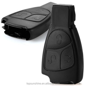 Sostituzione chiave a 3 pulsanti con supporto per batteria a lama portachiavi per Mercedes-benz - Product Image 1