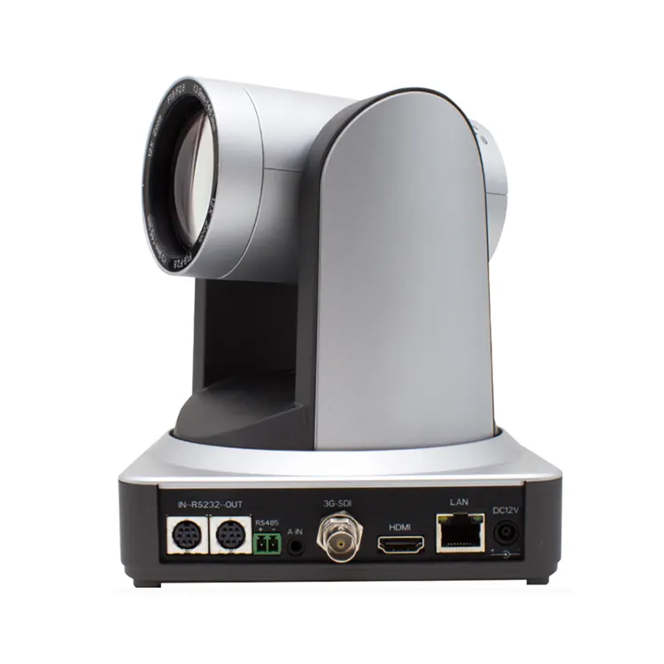Câmera de alta definição profissional 12x, solução de streaming ao vivo de zoom óptico ptz ip