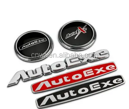 Wanfeng making wholesale custom chrome car emblems Car chrome badge emblem