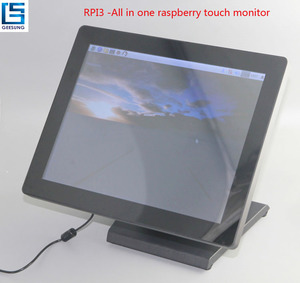 Hotable 17 дюймов емкостный сенсорный экран Raspberry PI Pos все в одном