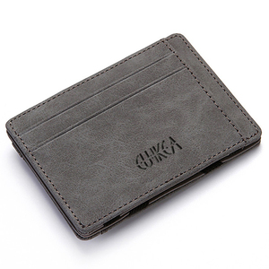 银行卡包 billfold 男士卡片真皮钱包