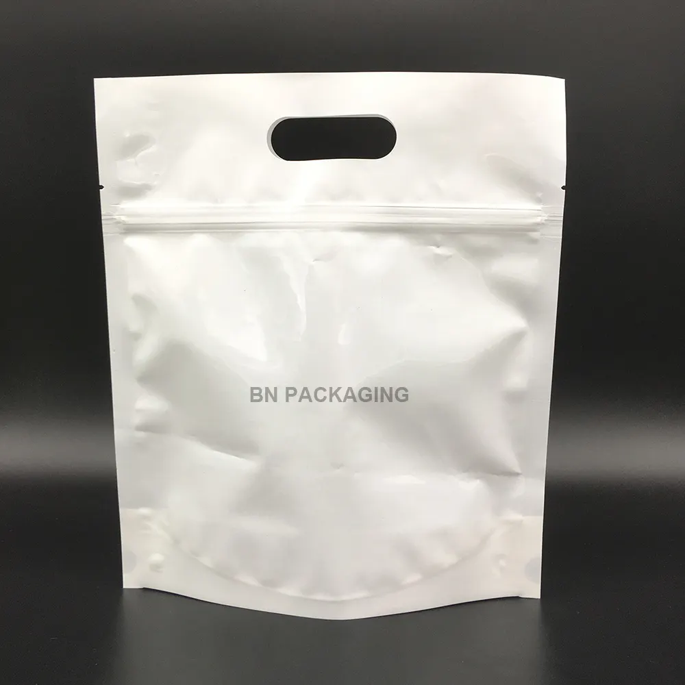 frozen food/seafood/roast chicken packaging bag with handle heat-resistant retort pouch bag